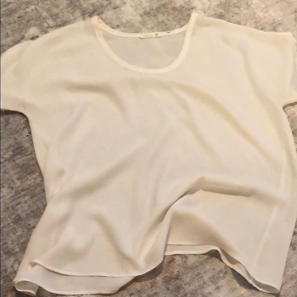 Ivory soprano blouse